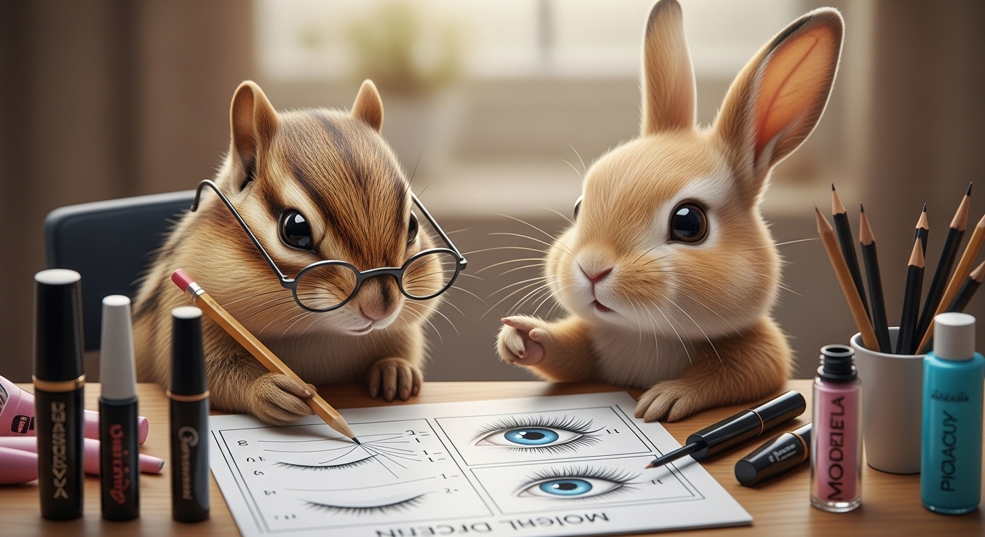 說妳美美 霧眉作品展示